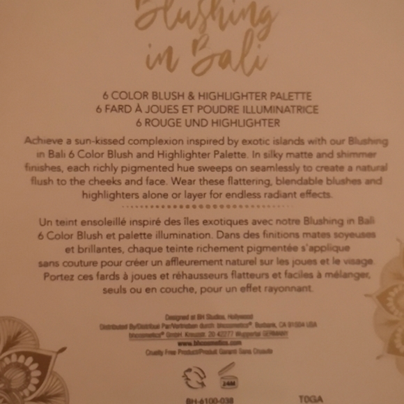 Brand new b&h Blushing in Bali Palette - Picture 4 of 5